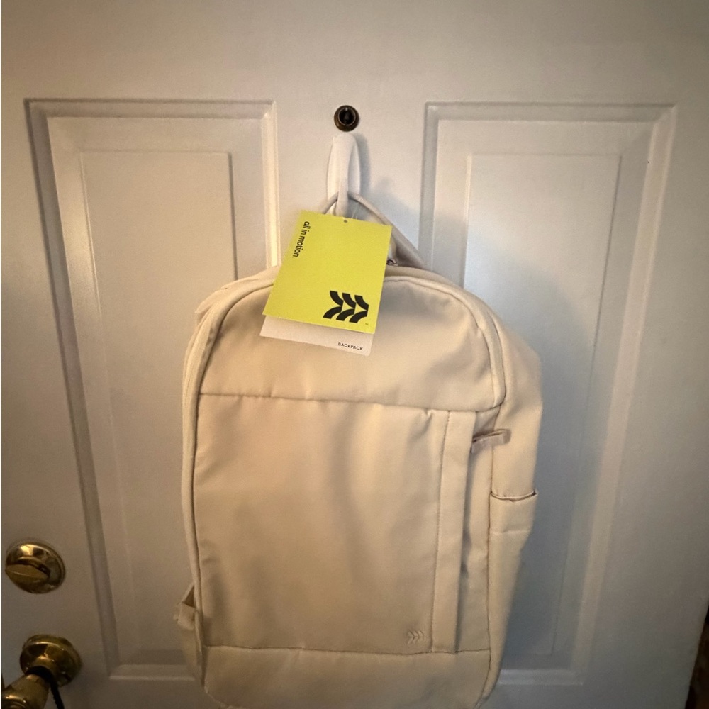 Target Cream Polyester Backpack - Picture 2 of 7